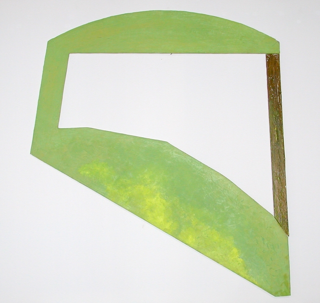 Acryl en modeleerpasta op multiplex (3 delen). 90 x 60.