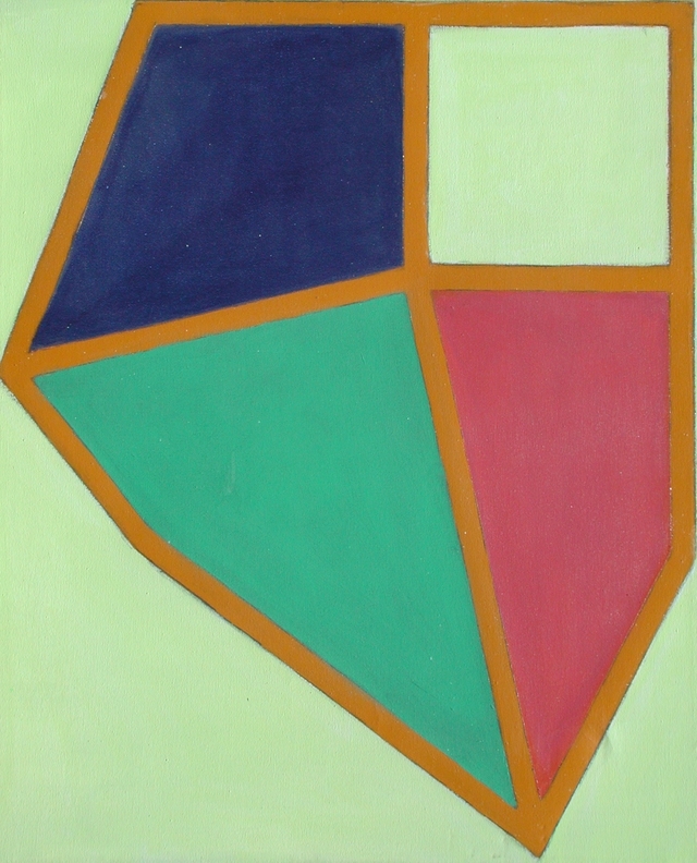 Acryl op doek. 60 x 50.